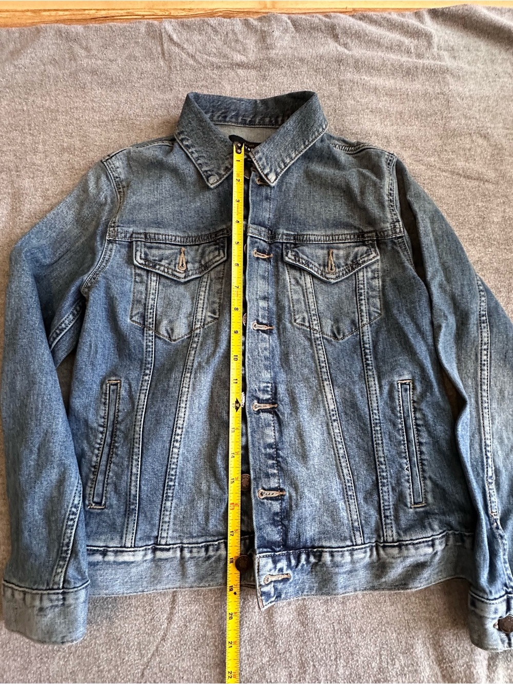 Lucky Brand Light Blue Denim Jacket - Picture 8 of 16